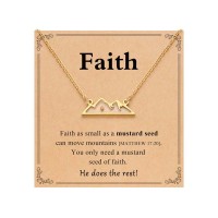 Eryuor Confirmation Baptism Gifts for Teen Girls Necklace Jewelry Christian Graduation Religious Catholic Birthday 12 14 16 18 Jesus Faith Based Spiritual Women CD-Hill Mustard Seed-G01