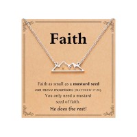 Eryuor Confirmation Baptism Gifts for Teen Girls Necklace Jewelry Christian Graduation Religious Catholic Birthday 12 14 16 18 Jesus Faith Based Spiritual fWomen CD-Hill Mustard Seed-S02